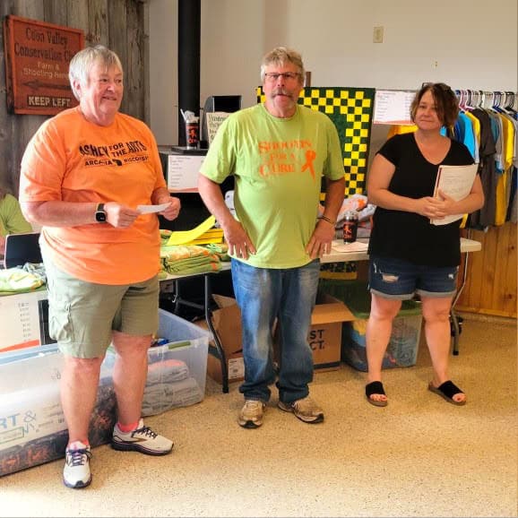 Chaseburg Area Cancer Walk volunteers
